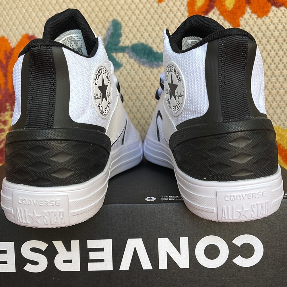 Converse A01168C
CTAS FLUX ULTRA MID WHITE/BLACK/WHITE
Men’s sneakers - Picture 14 of 16
